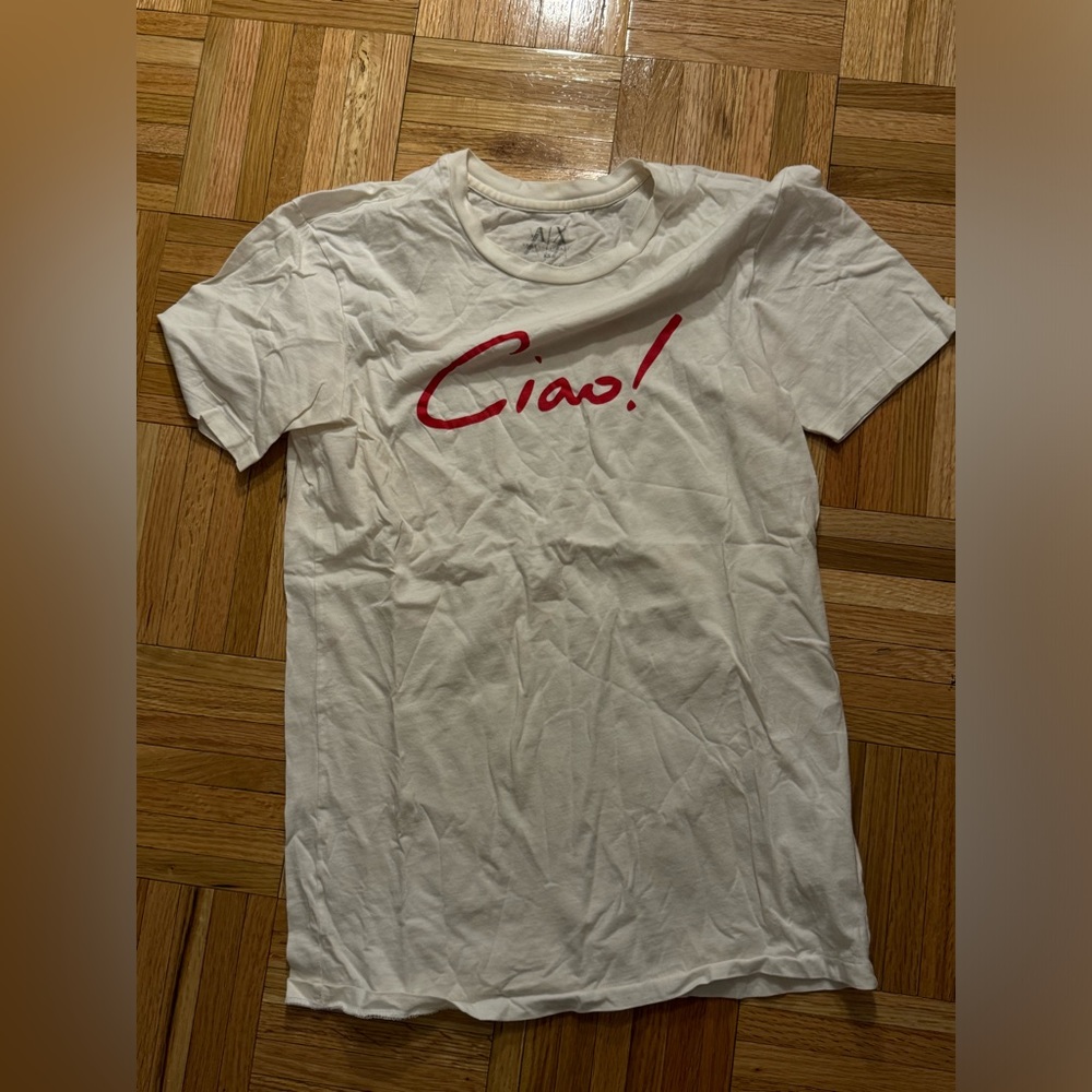 Armani Exchange Ciao! Women’s tshirt. XS